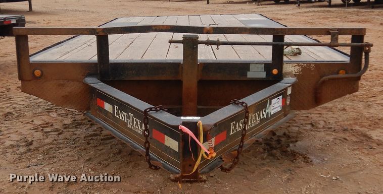 image for item DI8703 2015 East Texas  equipment trailer