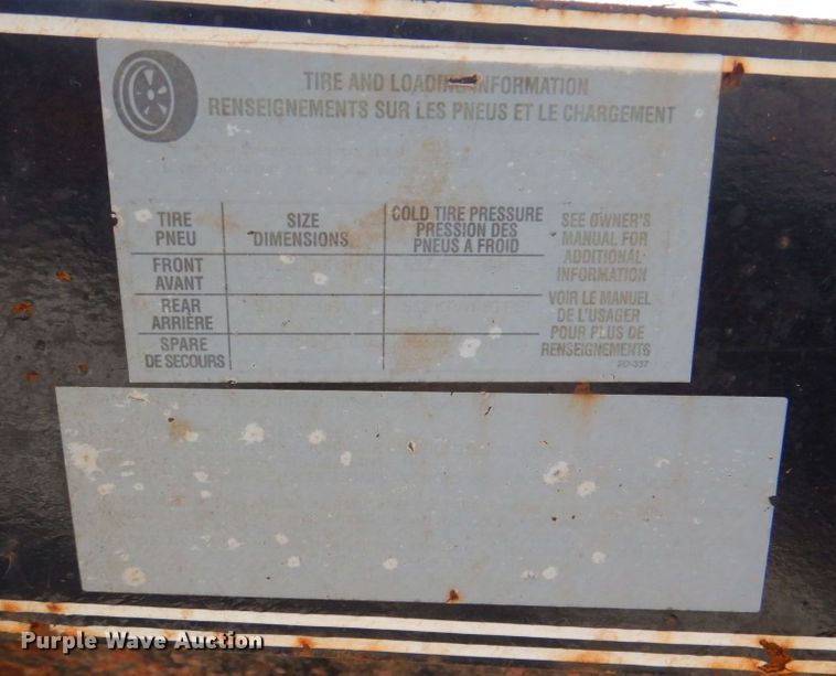 image for item DI8719 2015 Klippenstein  utility trailer