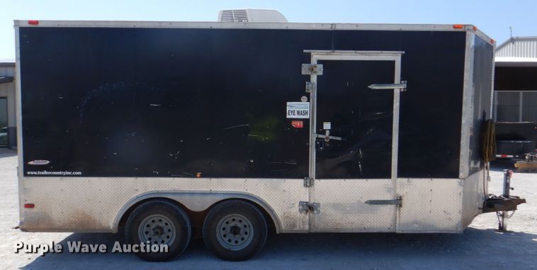 image for item DI8720 2012 Freedom  enclosed cargo trailer
