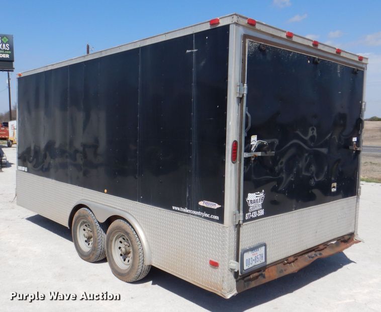 image for item DI8720 2012 Freedom  enclosed cargo trailer