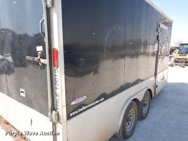 image for item DI8720 2012 Freedom  enclosed cargo trailer