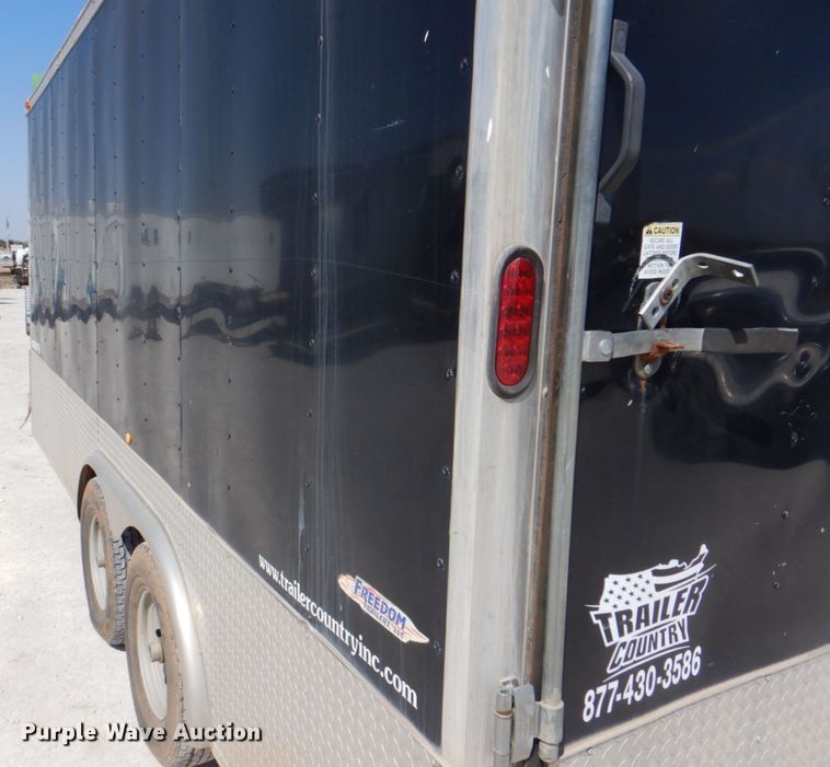 image for item DI8720 2012 Freedom  enclosed cargo trailer