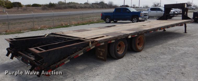 image for item DI8727 2011 Big Tex  equipment trailer