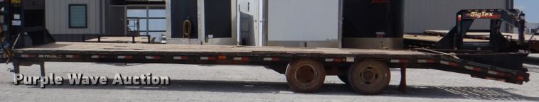 image for item DI8727 2011 Big Tex  equipment trailer