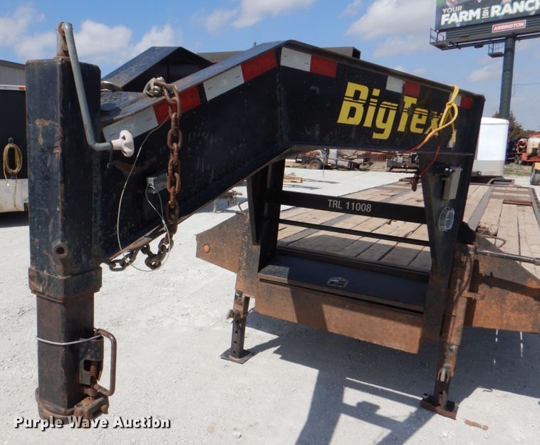 image for item DI8727 2011 Big Tex  equipment trailer