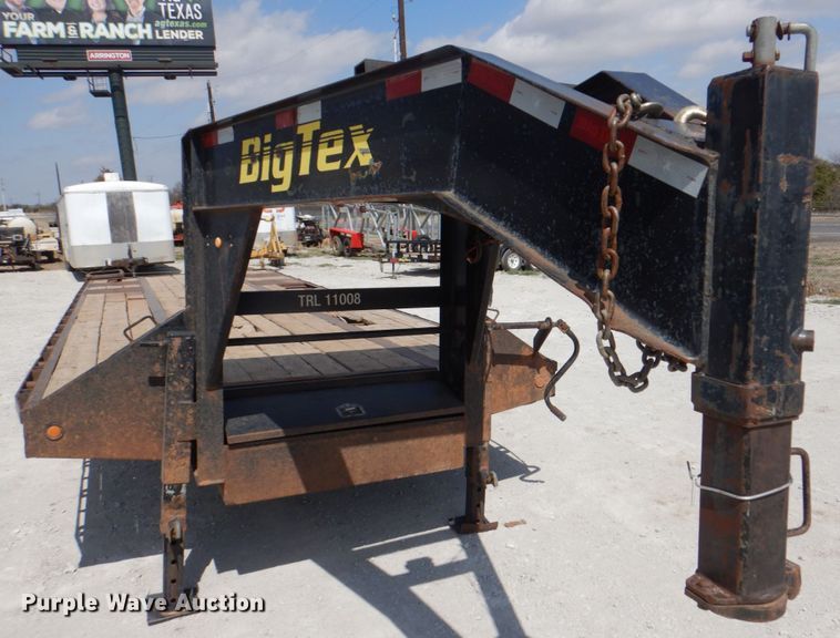 image for item DI8727 2011 Big Tex  equipment trailer