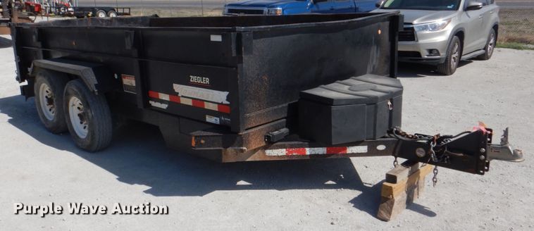 image for item DI8728 2015 Towmaster  dump trailer