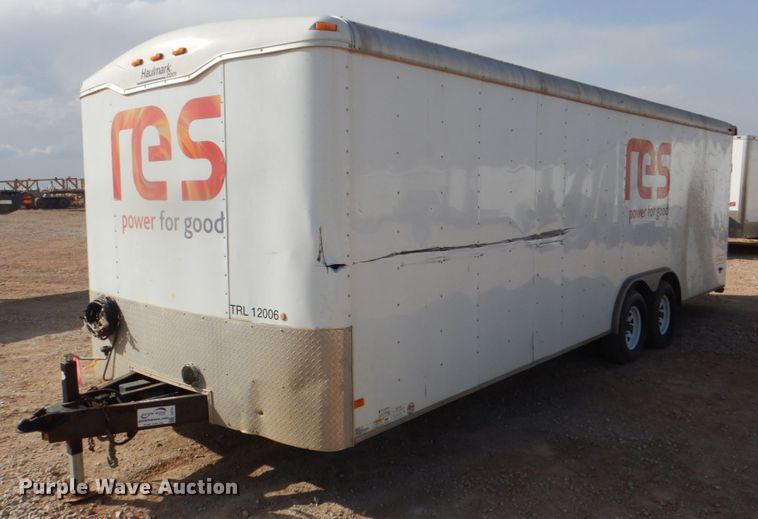 image for item DI8731 2012 Haulmark  enclosed cargo trailer