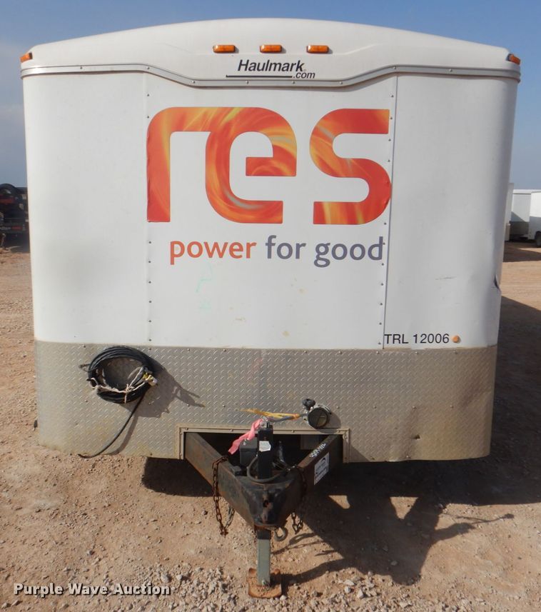 image for item DI8731 2012 Haulmark  enclosed cargo trailer