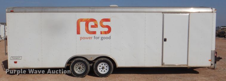 image for item DI8731 2012 Haulmark  enclosed cargo trailer