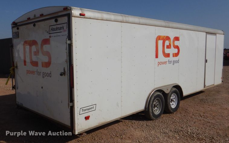 image for item DI8731 2012 Haulmark  enclosed cargo trailer