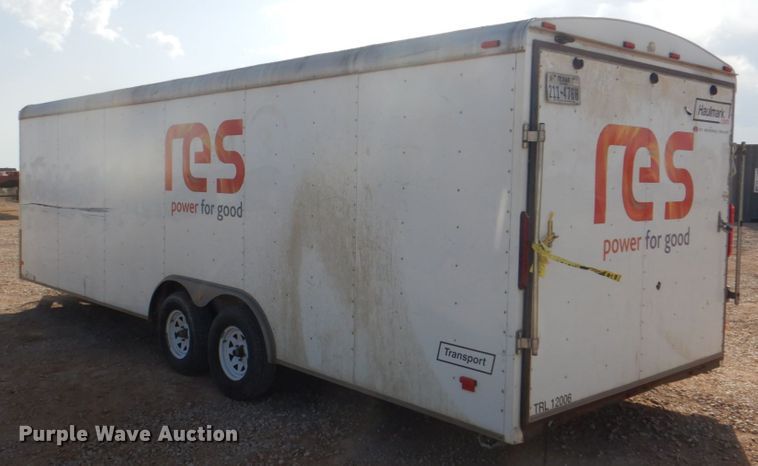 image for item DI8731 2012 Haulmark  enclosed cargo trailer