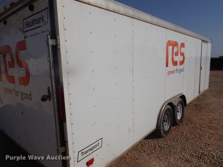 image for item DI8731 2012 Haulmark  enclosed cargo trailer