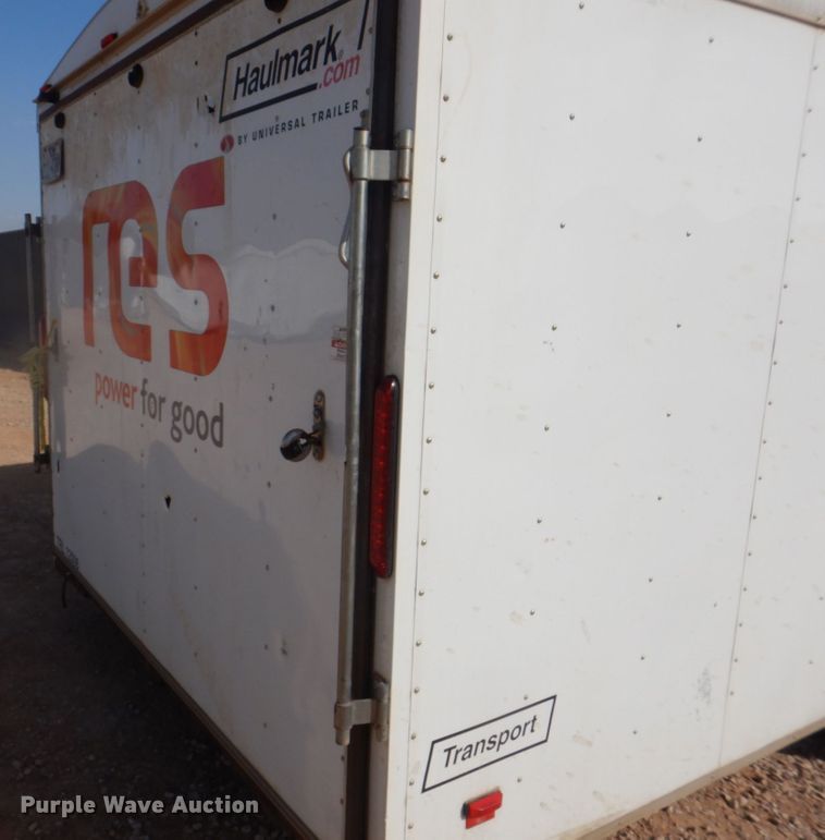 image for item DI8731 2012 Haulmark  enclosed cargo trailer