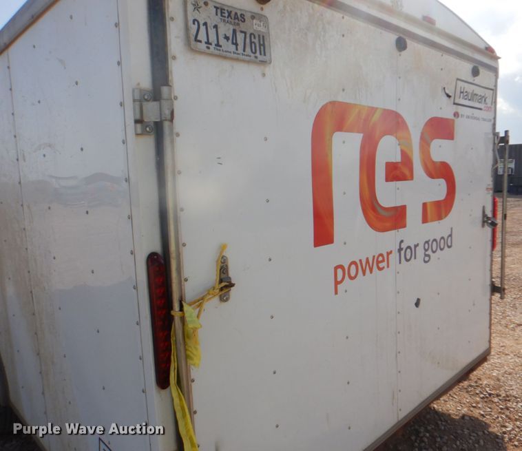 image for item DI8731 2012 Haulmark  enclosed cargo trailer