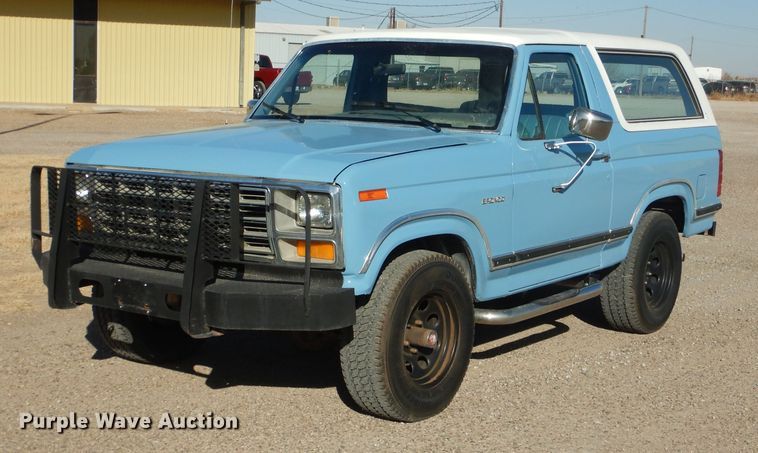 image for item DJ8931 1981 Ford Bronco Ranger XLT  SUV