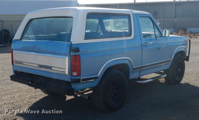 image for item DJ8931 1981 Ford Bronco Ranger XLT  SUV