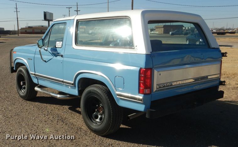 image for item DJ8931 1981 Ford Bronco Ranger XLT  SUV