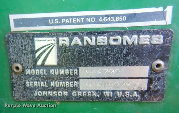 image for item DK7260 Ransomes Frontline 728D  lawn mower