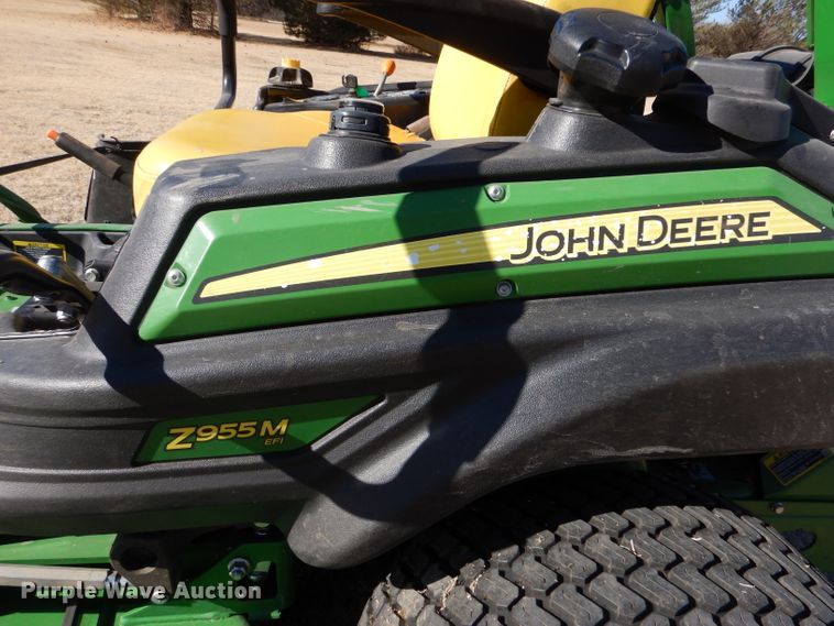 image for item DK7261 John Deere Z955M  ZTR lawn mower