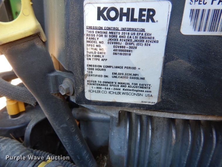 image for item DK7261 John Deere Z955M  ZTR lawn mower