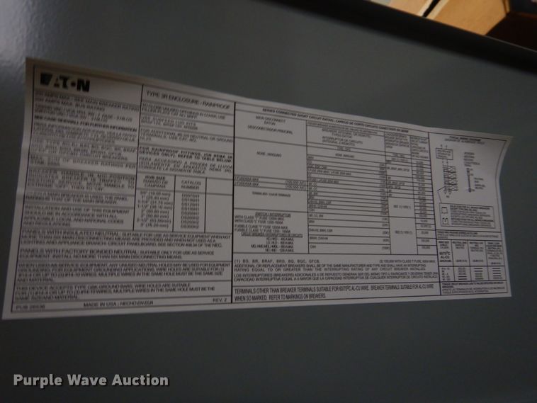 image for item DM7239 (14) electrical panels