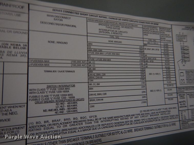 image for item DM7239 (14) electrical panels