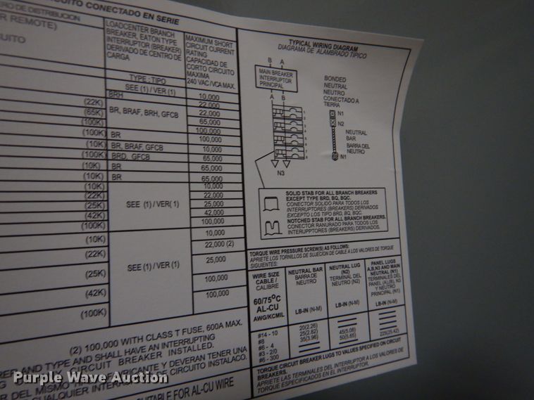 image for item DM7239 (14) electrical panels