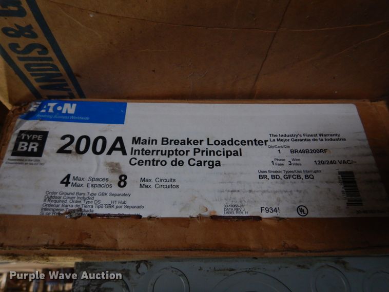 image for item DM7239 (14) electrical panels