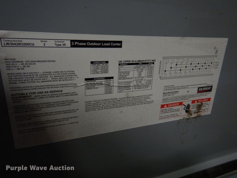 image for item DM7239 (14) electrical panels