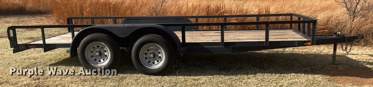 image for item DM8291 2007 Tex Mex  utility trailer