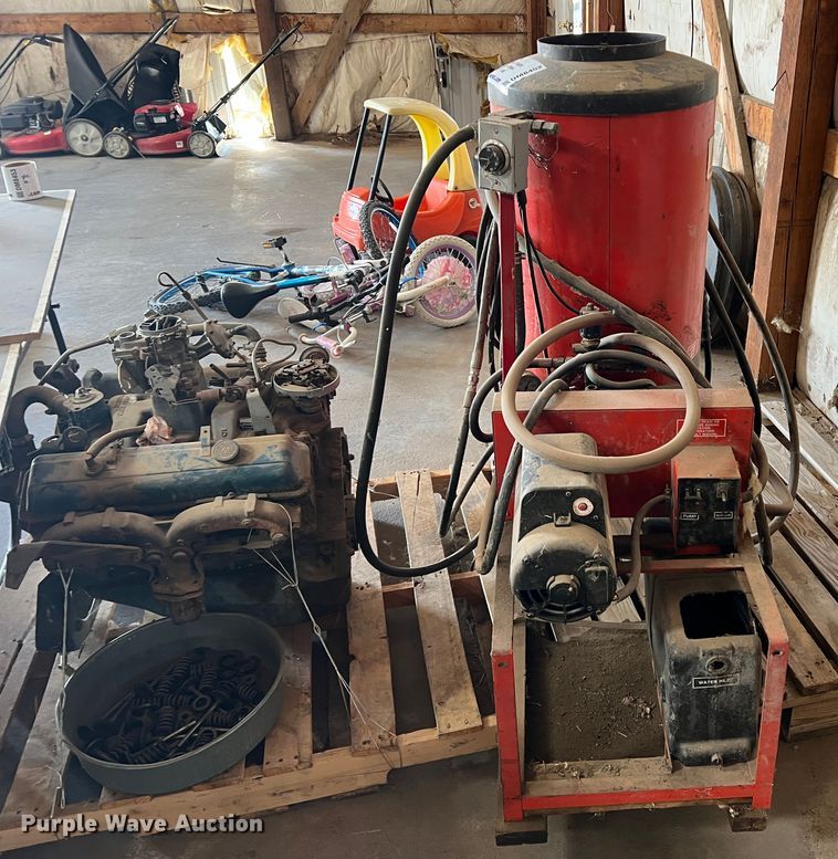 image for item DM8452 Hotsy  pressure washer