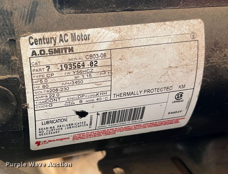 image for item DM8452 Hotsy  pressure washer