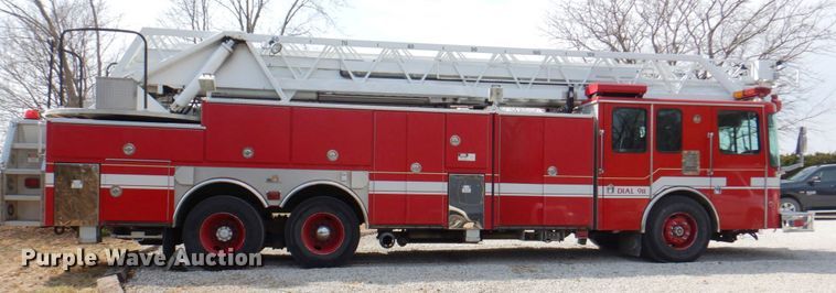 image for item DN1459 1998 HME  ladder fire truck