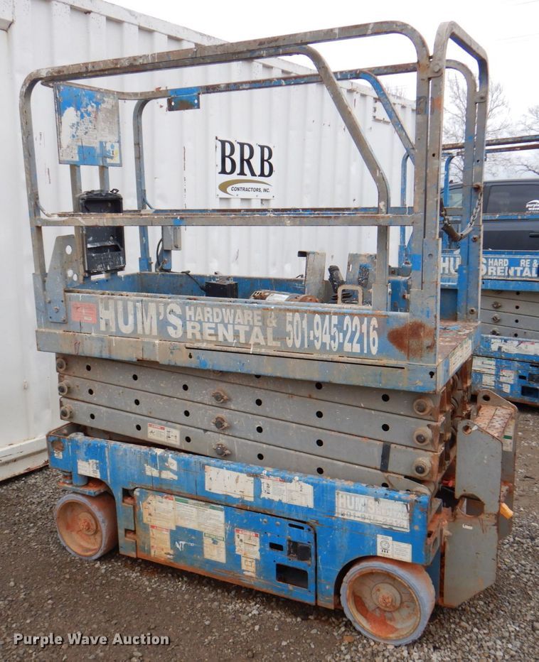 image for item DN1485 (2) Genie scissor lifts