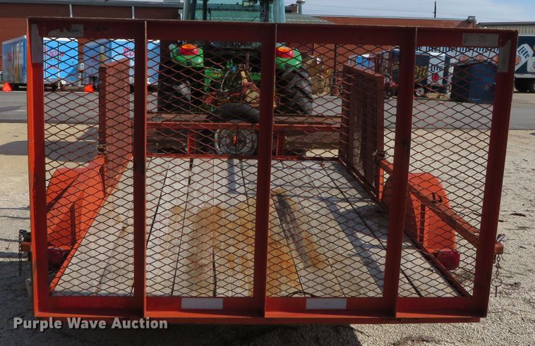 image for item DN7787 1999 Jerry James  utility trailer