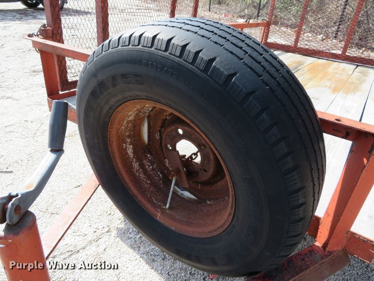 image for item DN7787 1999 Jerry James  utility trailer