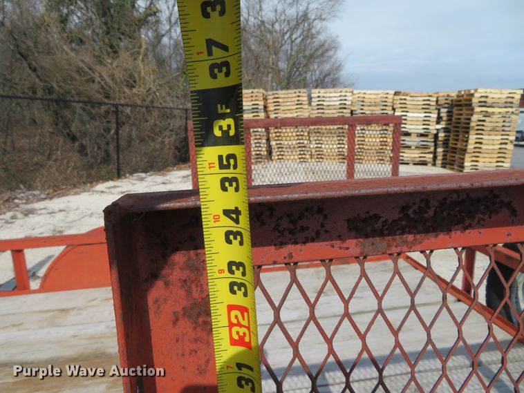 image for item DN7787 1999 Jerry James  utility trailer