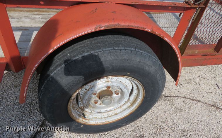 image for item DN7787 1999 Jerry James  utility trailer