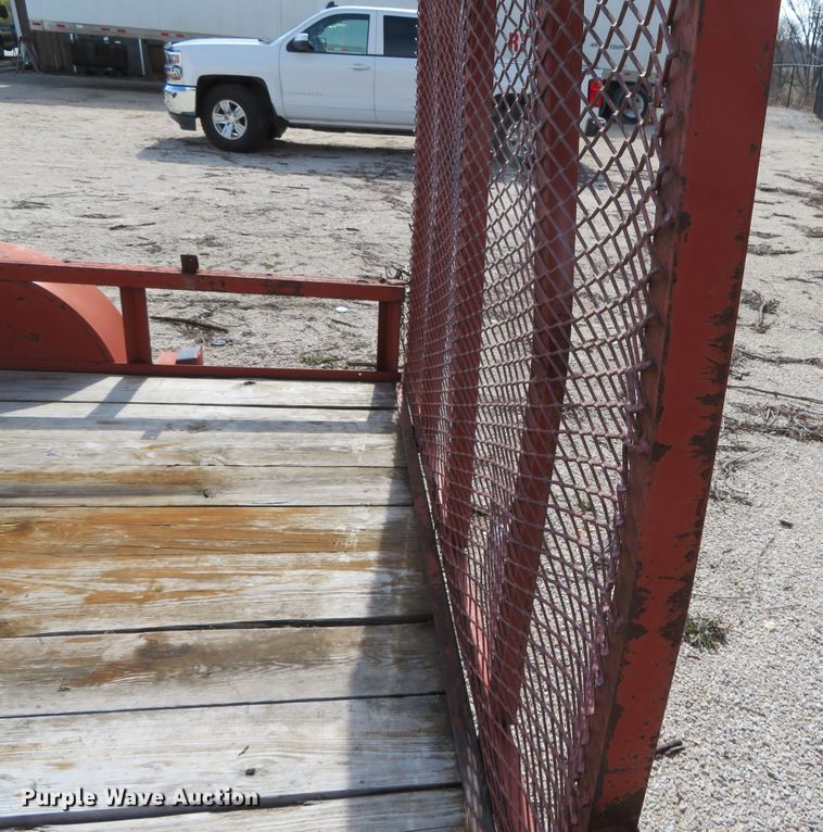 image for item DN7787 1999 Jerry James  utility trailer