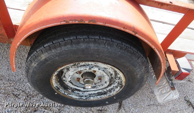 image for item DN7787 1999 Jerry James  utility trailer