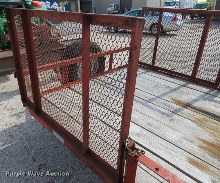 image for item DN7787 1999 Jerry James  utility trailer