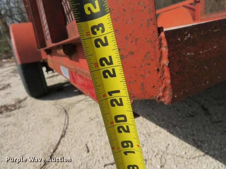 image for item DN7787 1999 Jerry James  utility trailer