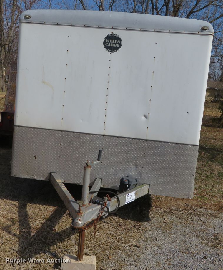 image for item DN7924 2007 Wells Cargo  enclosed cargo trailer