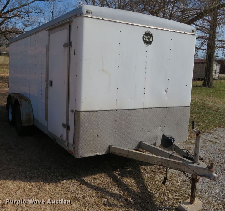 image for item DN7924 2007 Wells Cargo  enclosed cargo trailer