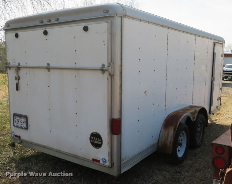 image for item DN7924 2007 Wells Cargo  enclosed cargo trailer
