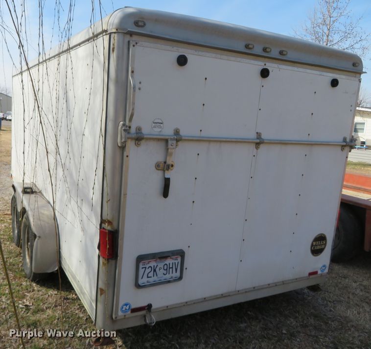 image for item DN7924 2007 Wells Cargo  enclosed cargo trailer