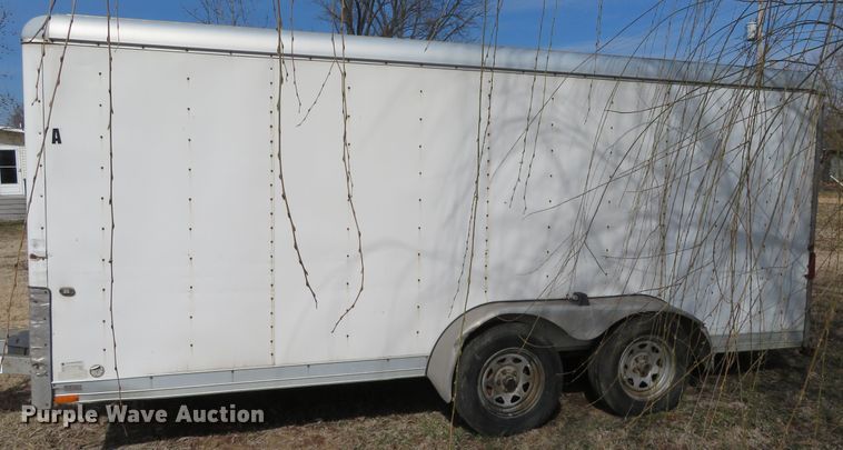 image for item DN7924 2007 Wells Cargo  enclosed cargo trailer