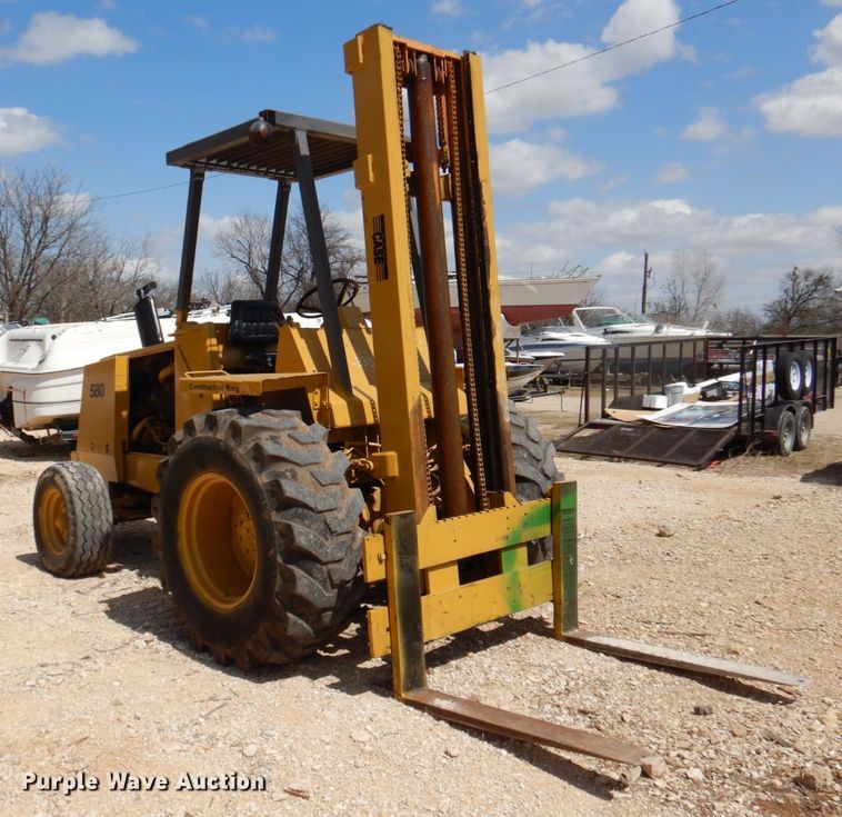 image for item DP3914 Case 580  forklift