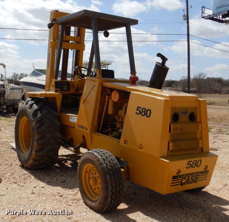 image for item DP3914 Case 580  forklift